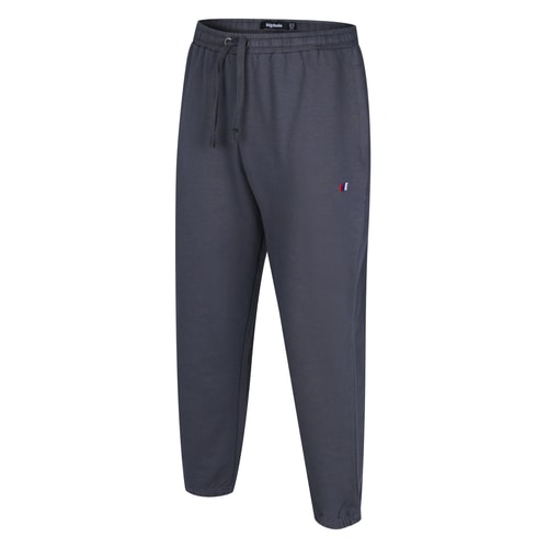 Bigdude Plain Joggers With Logo Charcoal