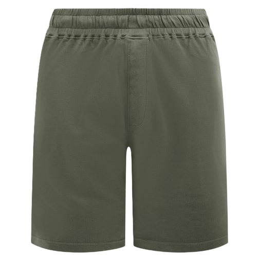 D555 Mitchell 1 Stretch Elasticated Waist Shorts Khaki