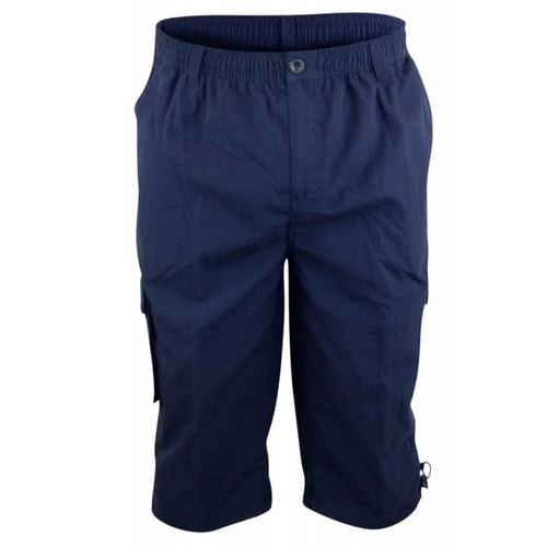 D555 Mason Navy Cargo Capri Pant with Leg Pocket