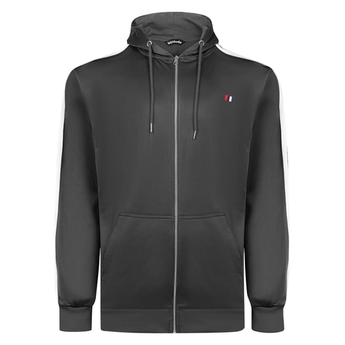 Bigdude Twin Stripe Hoody Charcoal