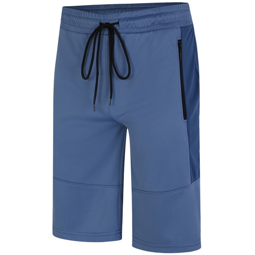 Bigdude Tricot Panel Shorts Light Denim