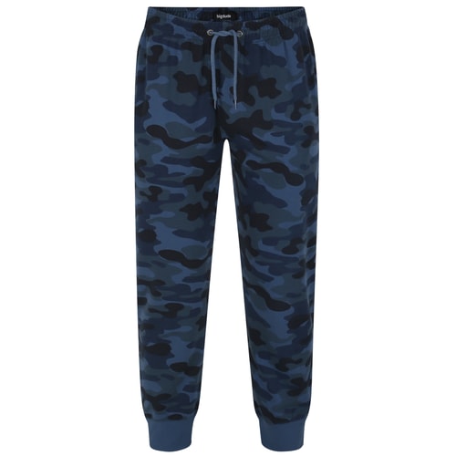 Bigdude Camo Joggers Navy