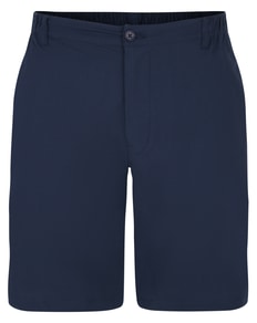 Bigdude Super Light Elasticated Waist Stretch Chino Shorts Navy