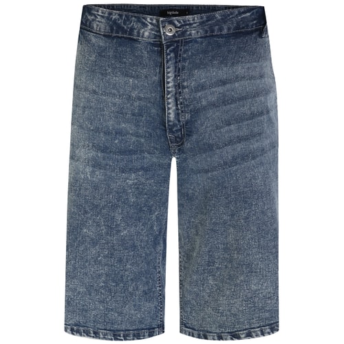 Bigdude Carpenter Denim Shorts Dark Wash