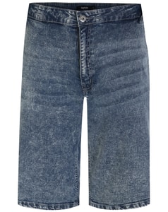 Bigdude Carpenter Denim Shorts Dark Wash