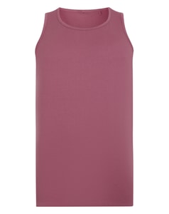 Bigdude Plain Vest Mauve