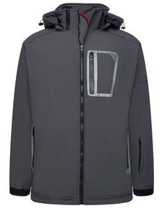 KAM Soft Shell Perfomance Jacket Charcoal