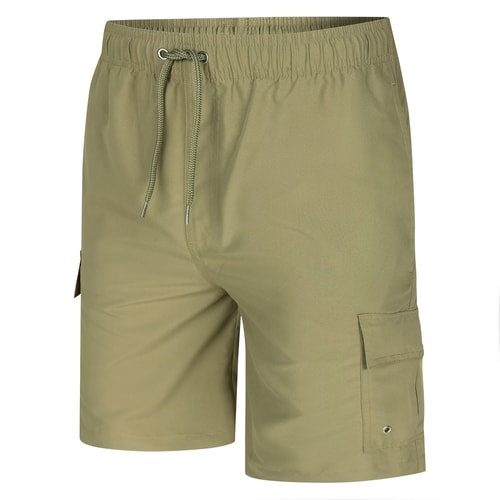 Bigdude Cargo Swim Shorts Khaki
