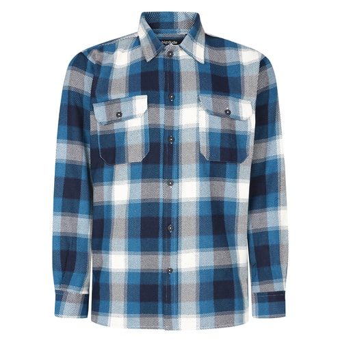 Bigdude Heavy Oxford Overshirt Teal