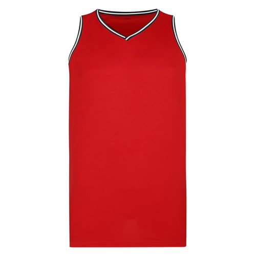 Bigdude Basketball Vest Cherry Red