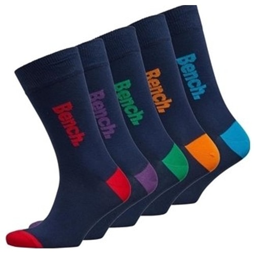 Bench Hewett 5 Pack Socks Navy