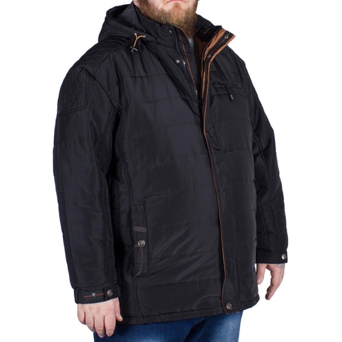 Kam Padded Coat Black