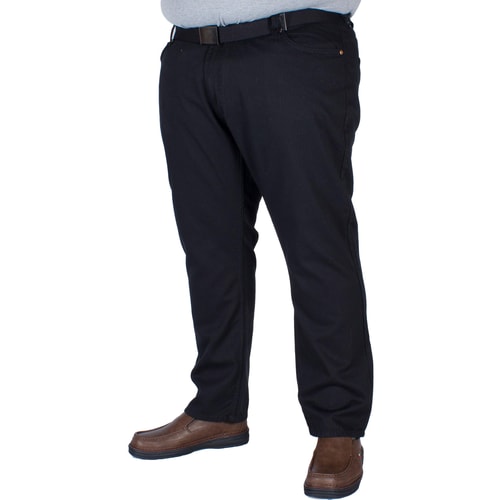 D555 Mario Cord Belted Jeans Black