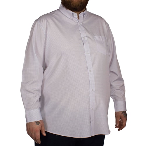 Carabou Check Long Sleeve Shirt Pink