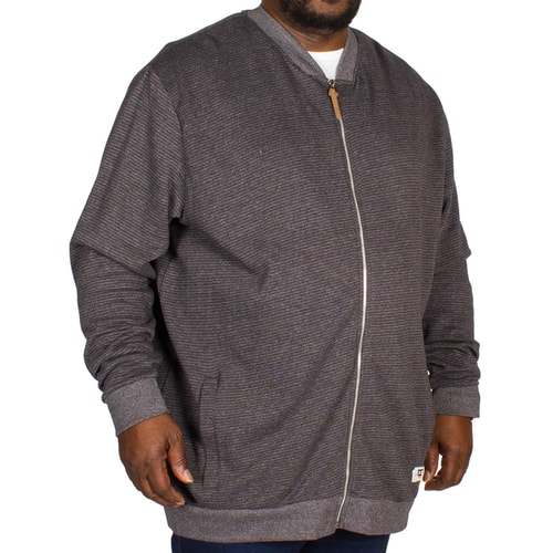 D555 Arnie Sweat Jacket Charcoal