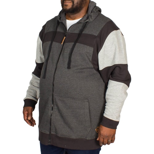 Kam Cut and Sew Hoody Charcoal
