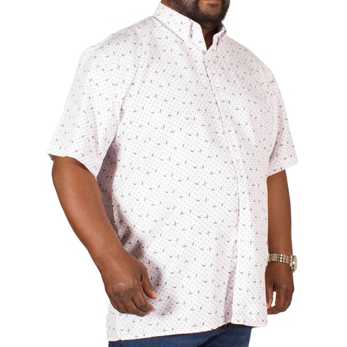 Fitzgerald Jacob Window Check Print Shirt Pink