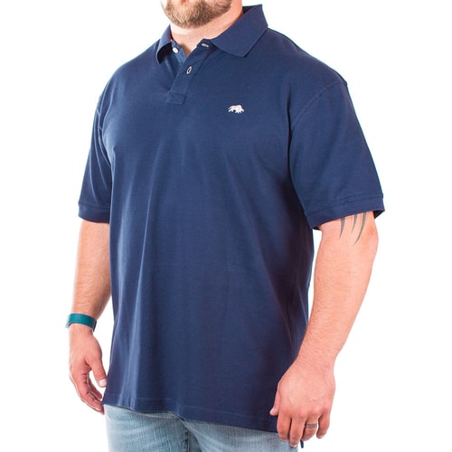 Raging Bull Navy Signature Polo Shirt