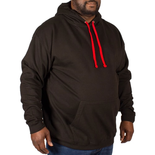 Varsity Hoody Black/Red