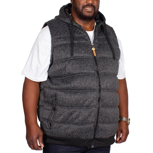 D555 Colin Padded Gilet Charcoal