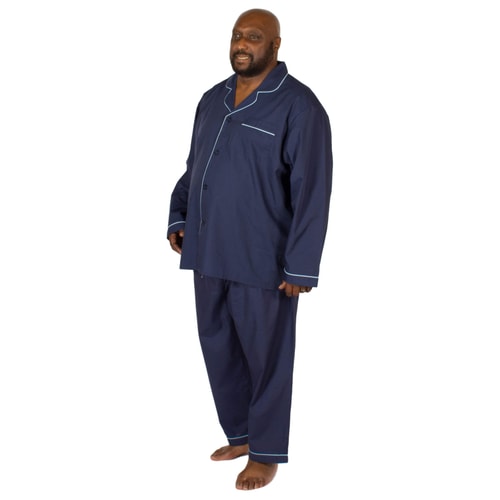 Espionage Traditional Pyjama Set Navy