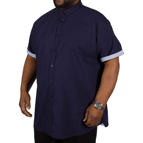 D555 Levi Short Sleeve Shirt - Navy