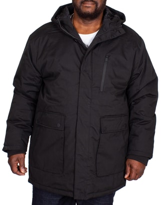 Bigdude Utility Coat Black