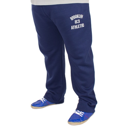 Bigdude Applique Joggers Navy