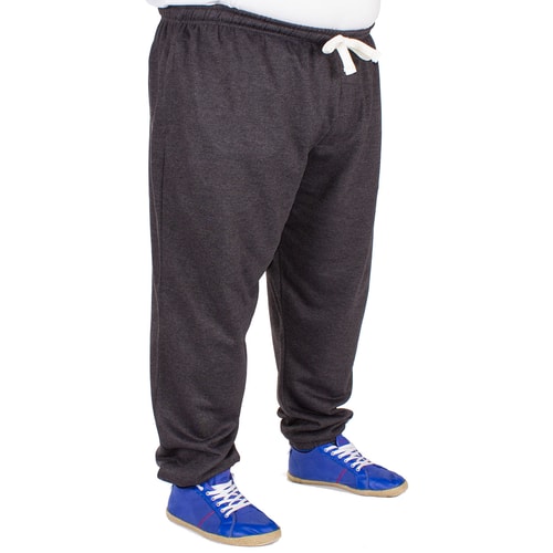 Baum Elasticated Joggers Charcoal
