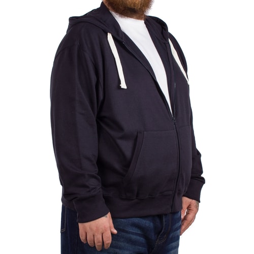 Baum Plain Hoodie Navy