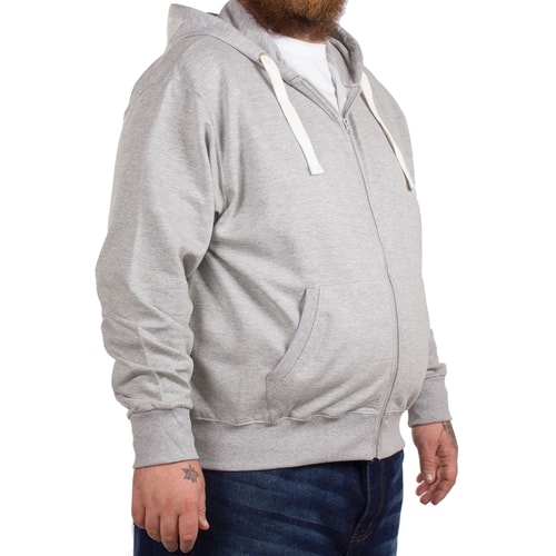 Baum Plain Hoodie Grey