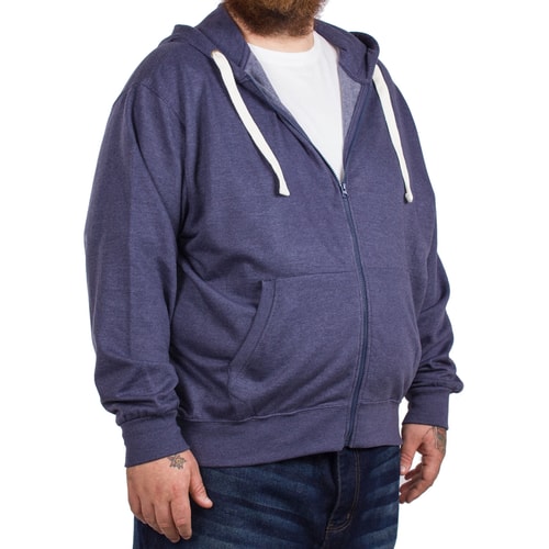 Baum Plain Hoodie Denim
