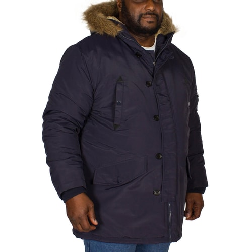 Bigdude Parka Coat Navy