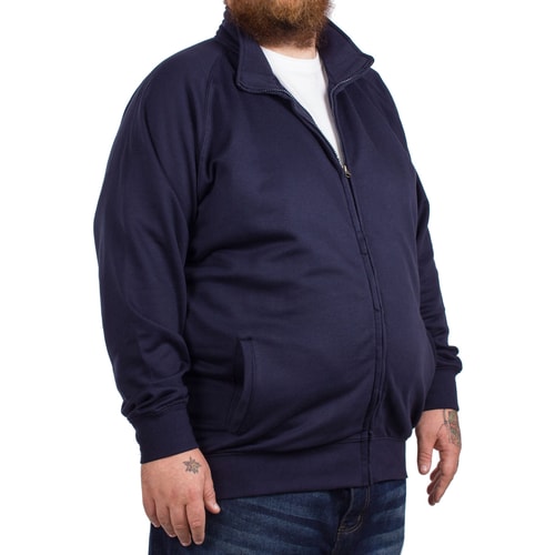 Kam Full Zip Fleece Jacket Navy