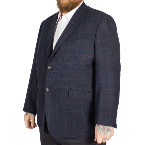 Skopes Swilken Jacket Navy Check