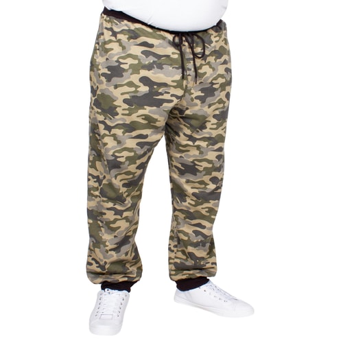 Bigdude Camouflage Joggers Khaki