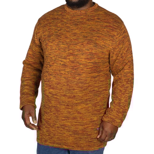 Replika Melange Knit Jumper Brass