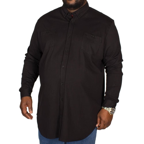 D555 Donnie Long Sleeve Jersey Shirt Black