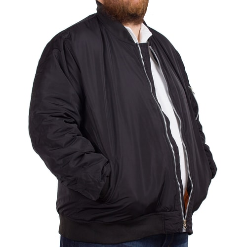 D555 Gregory Bomber Jacket Black