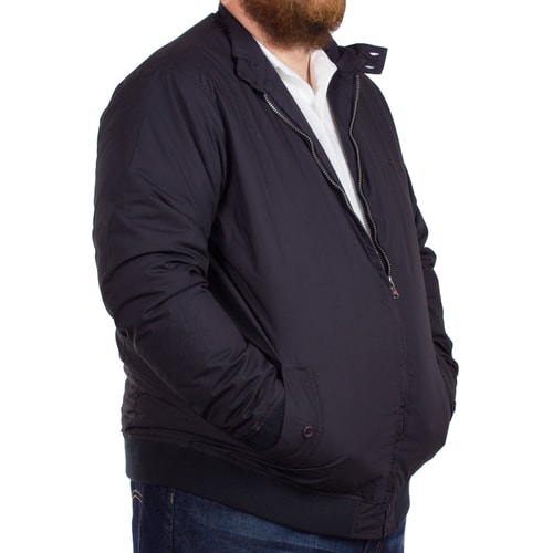 D555 Orson Navy Padded Harrington Jacket