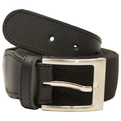 John King Warwick Elasticated Belt Black