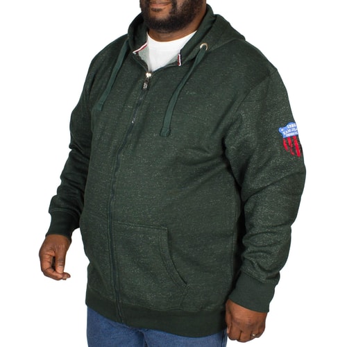 KAM Stag Hoody Green