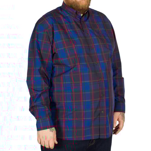 Mish Mash Spruce Check Shirt Navy/Red