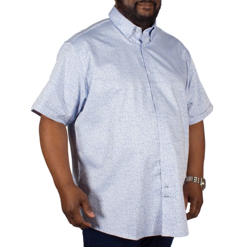 Lizard King Rose Jacquard Short Sleeve Shirt