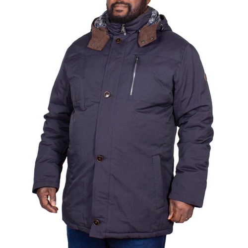 Erla of Sweden Parka Coat Navy