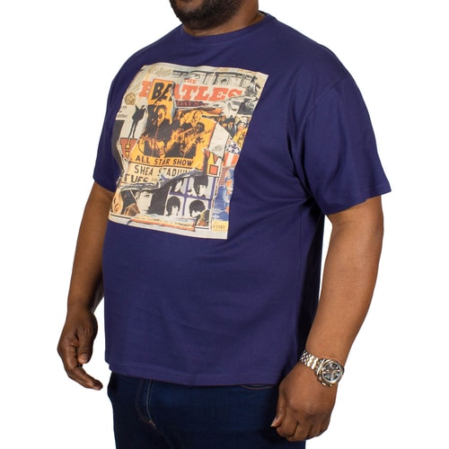 Replika Beatles Print T-Shirt