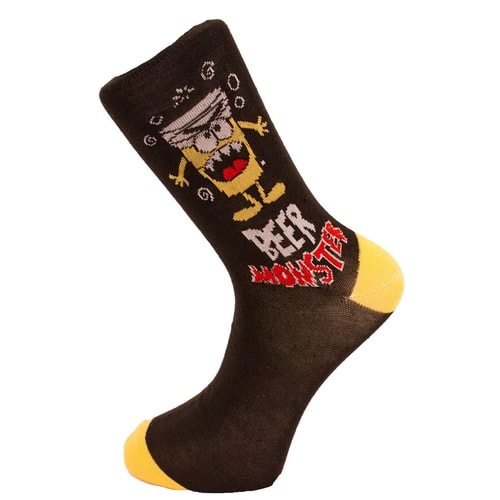 Novelty Socks Beer Monster