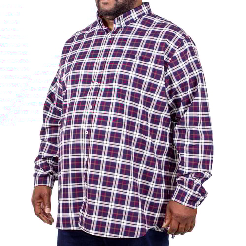 D555 Carter Check Shirt Red