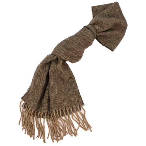 Herringbone Scarf Beige