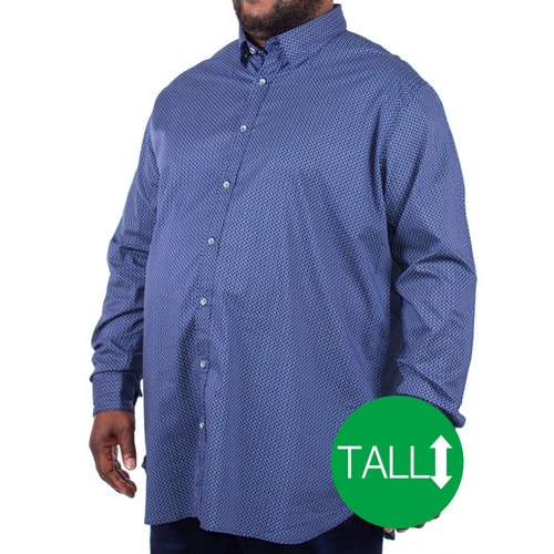 D555 Marvin Circle Print Shirt Tall